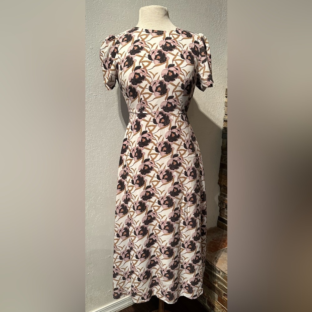 Floral Print Women's Dress